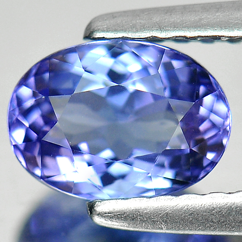 Oval Shape Clean Natural Gem Violetish Blue Tanzanite 1.07 Ct. From Tanzania