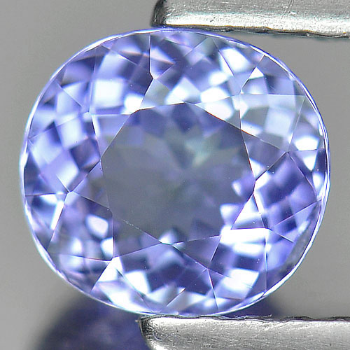 Violet Blue Tanzanite 0.93 Ct. Clean Oval Shape 6.1 x 5.6 Mm. Natural Gemstone