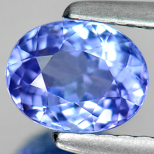 0.94 Ct. Clean Oval Natural Gem Violet Blue Tanzanite