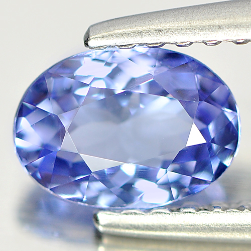 0.72 Ct. VVS Oval Natural Gem Violet Blue Tanzanite
