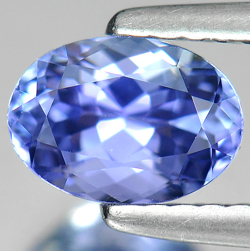 0.99 Ct. Clean Oval Natural Violet Blue Tanzanite Gem