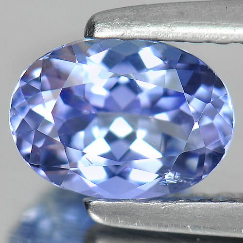 0.93 Ct. Clean Oval Natural Violet Blue Tanzanite Gem