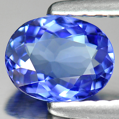 0.69 Ct. Clean Oval Natural Gem Violet Blue Tanzanite