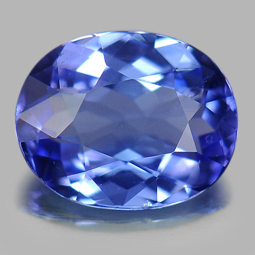 Natural Gemstone 0.72 Ct. Violetish Blue Tanzanite