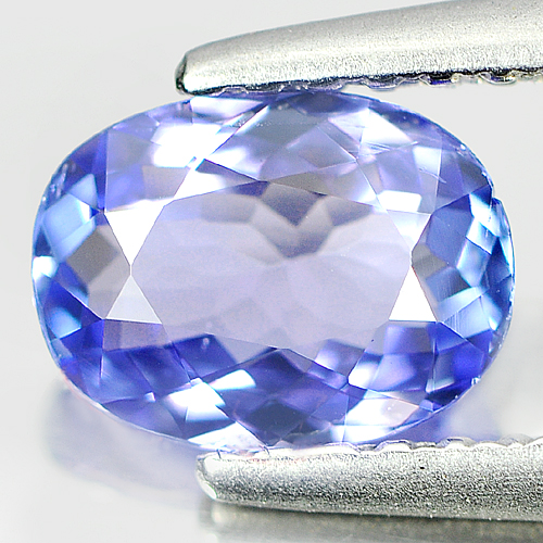 0.72 Ct. VVS Oval Natural Gem Violet Blue Tanzanite