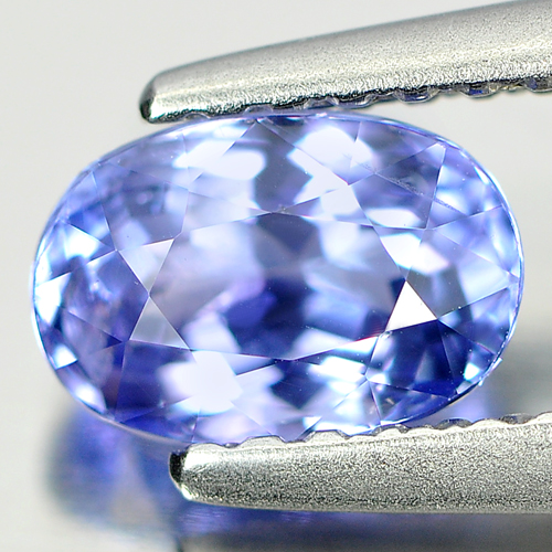 0.89 Ct. Oval Shape Natural Violet Blue Tanzanite Gem