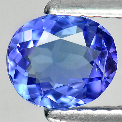 0.72 Ct. Oval Shape Natural Violet Blue Tanzanite Gem