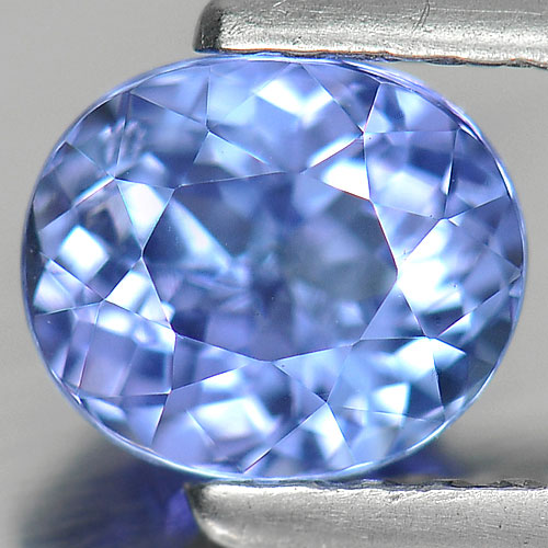 Tanzanite Violet Blue 0.85 Ct. Oval Shape 6 x 5.1 Mm. Natural Gemstone Tanzania