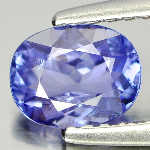 0.69 Ct. Oval Shape Natural Violet Blue Tanzanite Gem