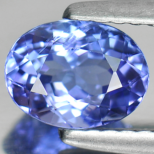 Natural Gem 1.04 Ct. Oval Shape Violet Blue Tanzanite Tanzania