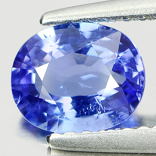 1.03 Ct. Oval Shape Natural Gem Violet Blue Tanzanite From Tanzania