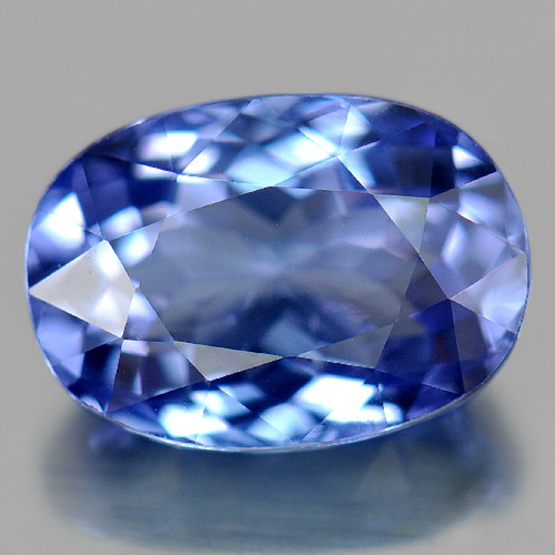Certified 1.98 Ct. Clean Natural Gem Violetish Blue Tanzanite From Tanzania