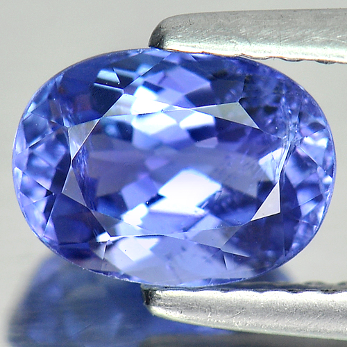 1.67 Ct. Clean Good Oval Shape Natural Gemstone Violet Blue Tanzanite