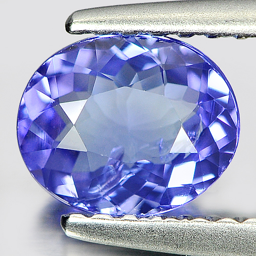 0.87 Ct. Clean Oval Shape Natural Gem Violet Blue Tanzanite From Tanzania