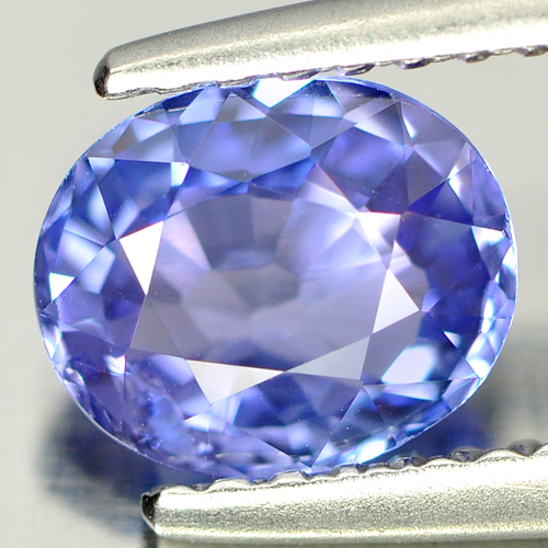 0.97 Ct. Clean Oval Shape Natural Gem Violet Blue Tanzanite From Tanzania