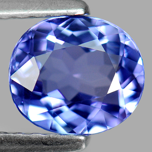Certified 1.02 Ct. Clean Oval Shape Natural Gem Violet Tanzanite From Tanzania