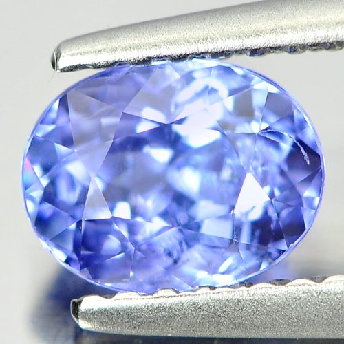 1.01 Ct. Good Oval Shape Natural Violetish Blue Tanzanite Gemstone