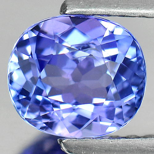 1.07 Ct. Oval Shape Natural Violetish Blue Tanzanite