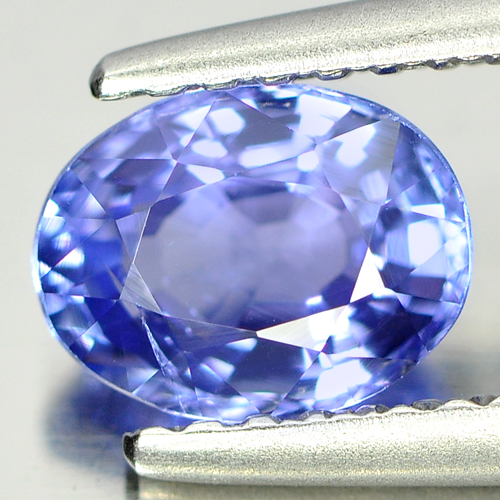 1.00 Ct. Oval Shape Natural Violetish Blue Tanzanite