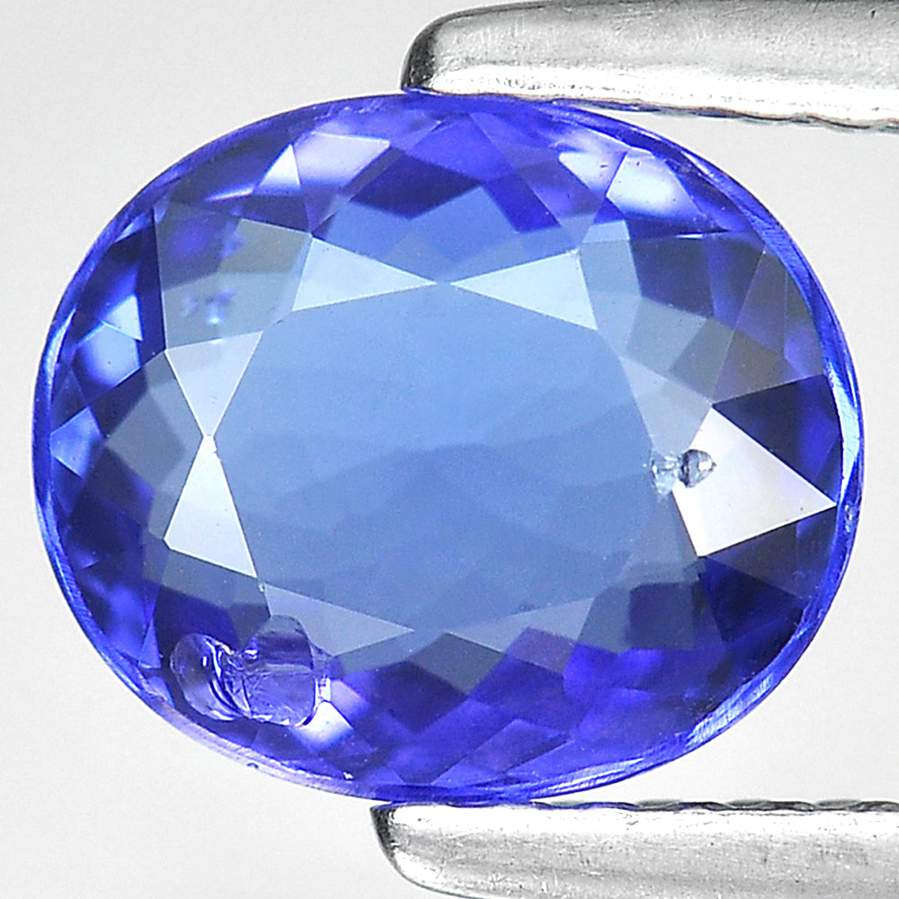 1.43 Ct. Good Oval Shape Natural Gemstone Violetish Blue Tanzanite