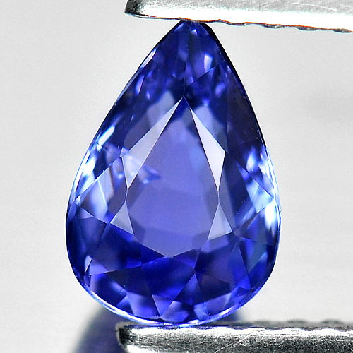 Certified 1.06 Ct. Oval Shape Natural Gem Violetish Blue Tanzanite From Tanzania