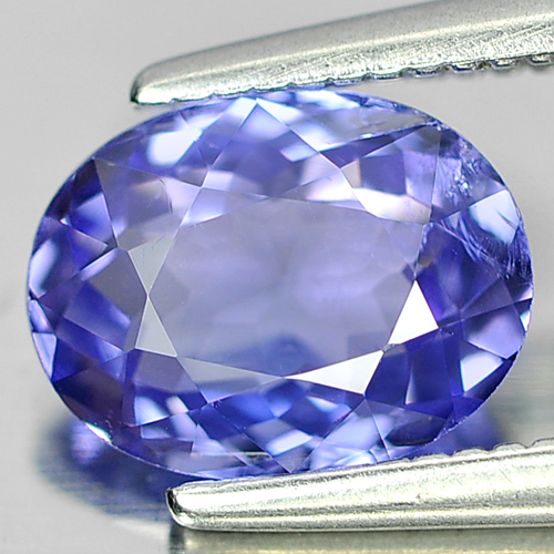 1.19 Ct. Oval Shape Natural Gemstone Violetish Blue Tanzanite From Tanzania