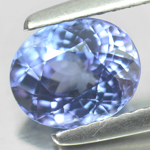 1.51 Ct. Clean Oval Shape Natural Gem Violetish Blue Tanzanite From Tanzania