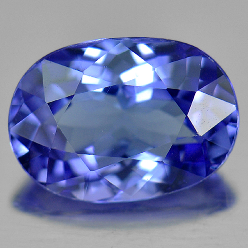 1.29 Ct. Clean Oval Natural Gem Violetish Blue Tanzanite