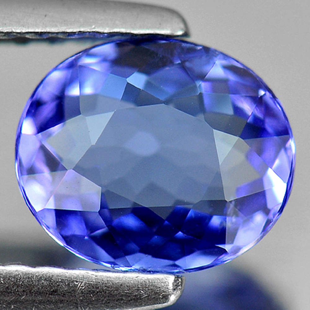1.06 Ct. Oval Natural Gem Violetish Blue Tanzanite