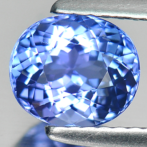 1.55 Ct. Oval Shape Natural Gemstone Violetish Blue Tanzanite From Tanzania