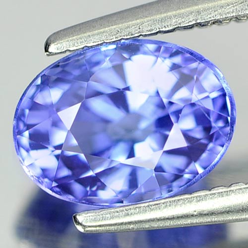 1.31 Ct. Oval Shape Natural Gem Violetish Blue Tanzanite From Tanzania