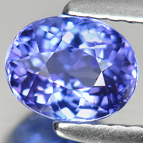 1.22 Ct. Oval Shape Natural Gemstone Violetish Blue Tanzanite From Tanzania