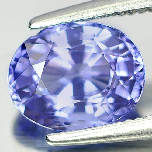 1.44 Ct. Oval Shape Natural Gemstone Violetish Blue Tanzanite From Tanzania