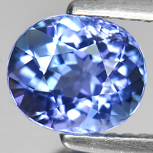 1.44 Ct. Oval Shape Natural Gemstone Violetish Blue Tanzanite From Tanzania