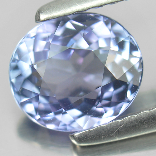 1.43 Ct. Oval Shape Natural Gem Violetish Blue Tanzanite From Tanzania
