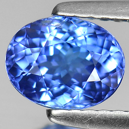 1.34 Ct. Oval Shape Natural Gem Violetish Blue Tanzanite From Tanzania