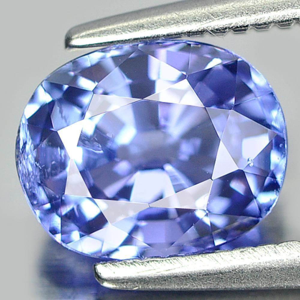 1.31 Ct. Oval Shape Natural Gemstone Violetish Blue Tanzanite From Tanzania
