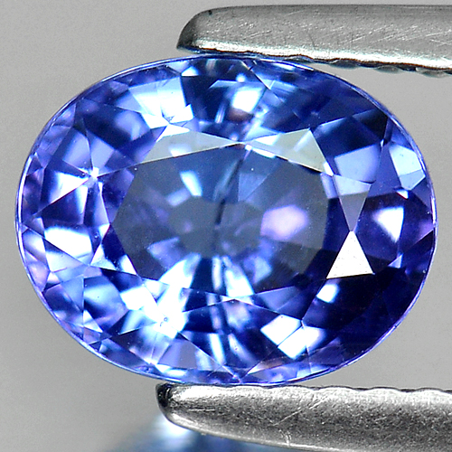 1.51 Ct. Oval Shape Natural Gemstone Violetish Blue Tanzanite From Tanzania