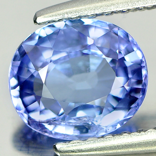 1.29 Ct. Oval Shape Natural Gemstone Violetish Blue Tanzanite From Tanzania