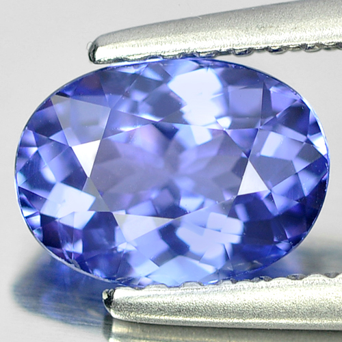 1.15 Ct. Oval Shape Natural Violetish Blue Tanzanite