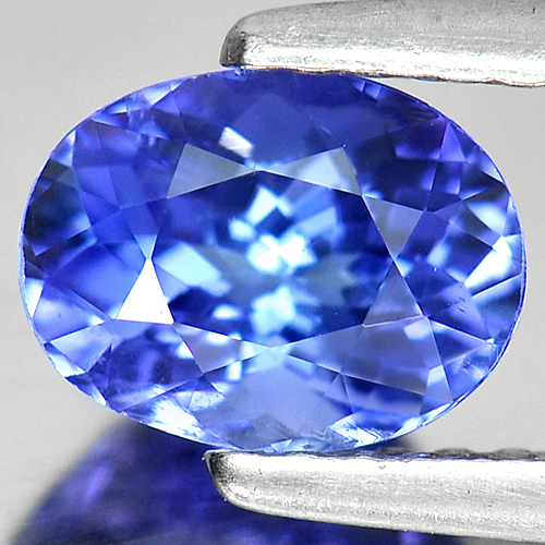 1.19 Ct. Oval Shape Natural Violetish Blue Tanzanite