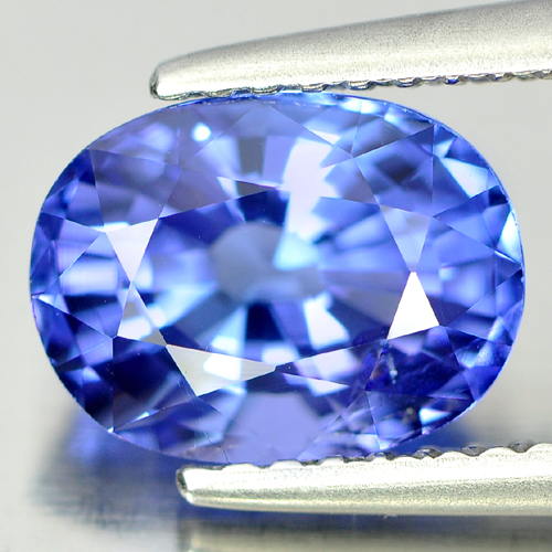 2.23 Ct. Oval Shape Natural Gem Violetish Blue Tanzanite From Tanzania