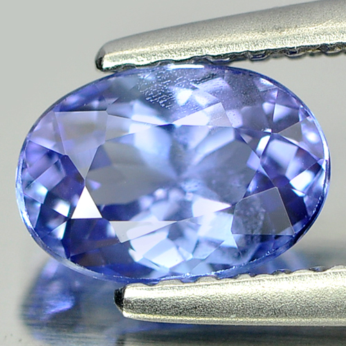 1.02 Ct. Oval Shape Natural Gem Violetish Blue Tanzanite From Tanzania