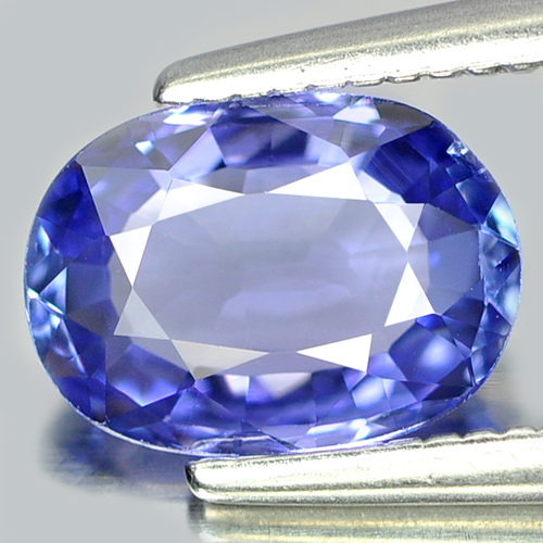 1.09 Ct. Oval Shape Natural Gemstone Violetish Blue Tanzanite From Tanzania