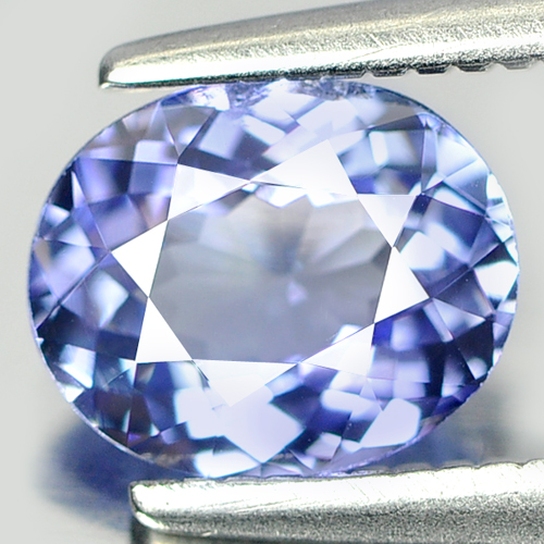 0.88 Ct. Clean Oval Shape Natural Gem Violetish Blue Tanzanite From Tanzania