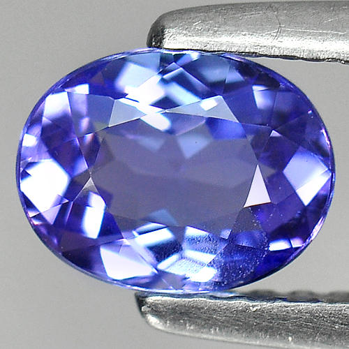 0.82 Ct. VVS Oval Natural Violetish Blue Tanzanite Gem