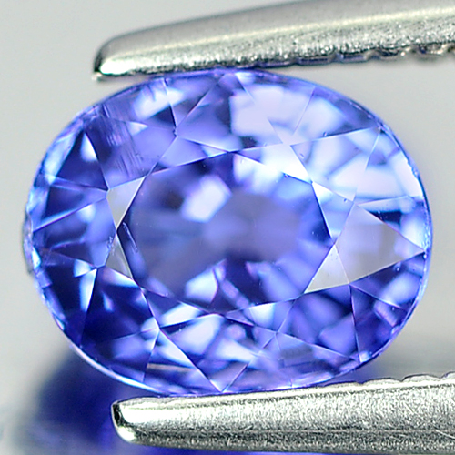 1.03 Ct. Oval Natural Gem Violetish Blue Tanzanite