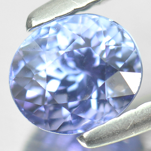 1.28 Ct. Clean Oval Shape Natural Gem Violetish Blue Tanzanite From Tanzania