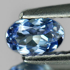 0.48 Ct. Oval Shape Natural Violetish Blue Tanzanite