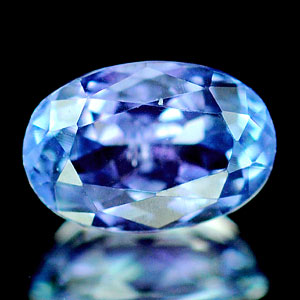 0.56 Ct. Oval Shape Natural Violetish Blue Tanzanite